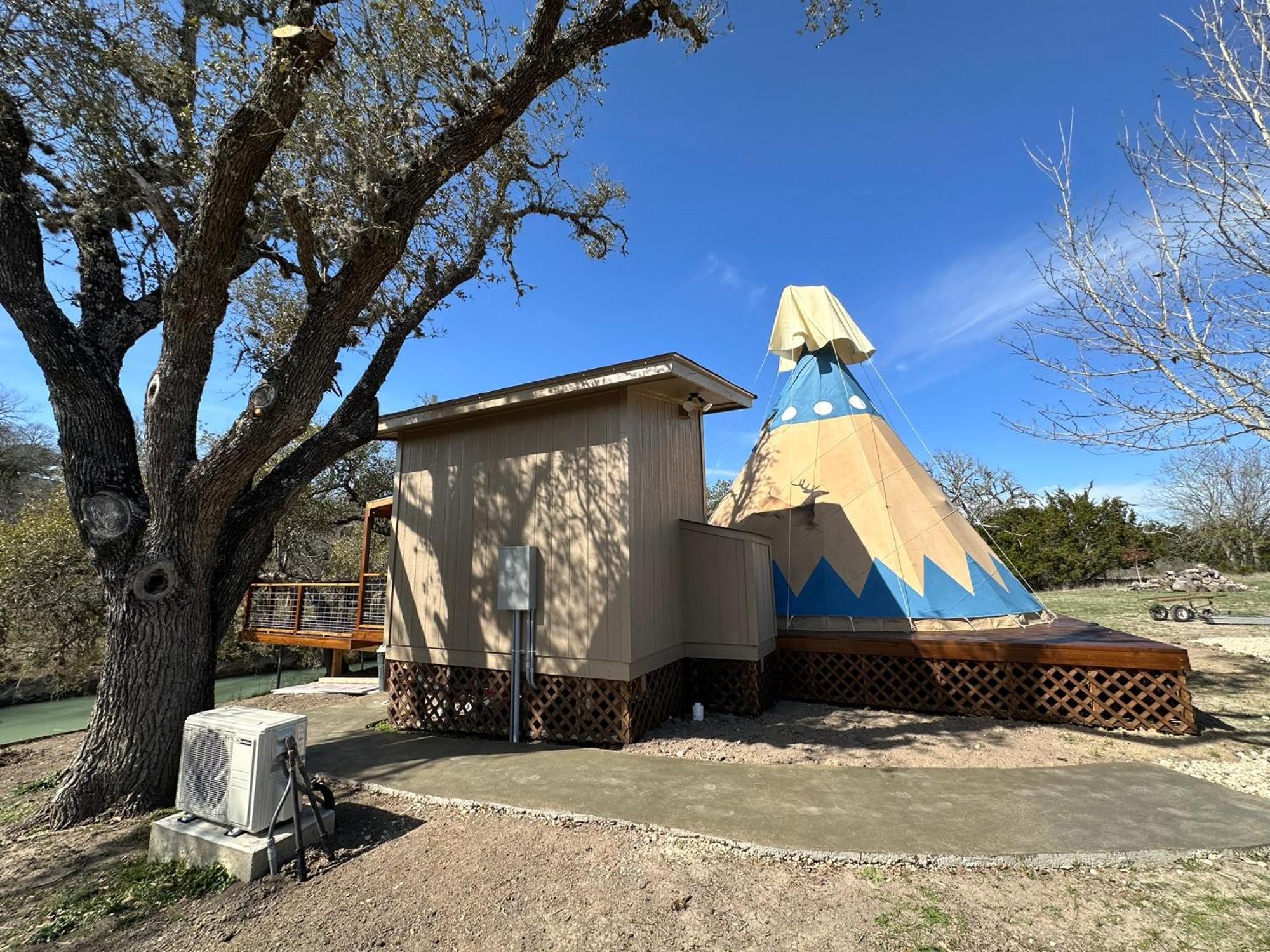 Bandera Stronghold - Cochise Tipi Exterior foto